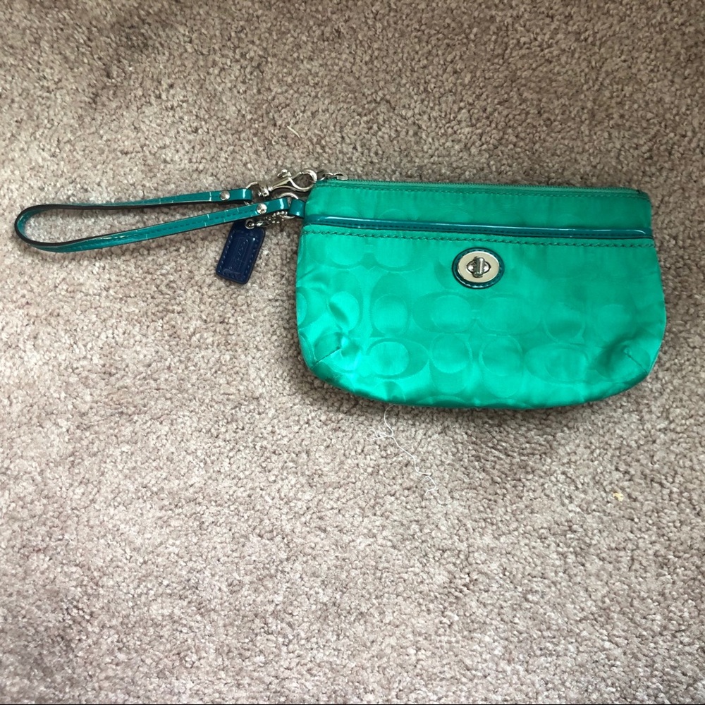Coach wristlet